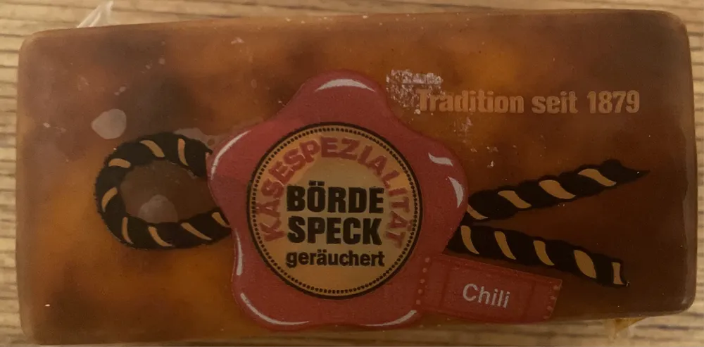 BÖRDE SPECK geräuchert Chili