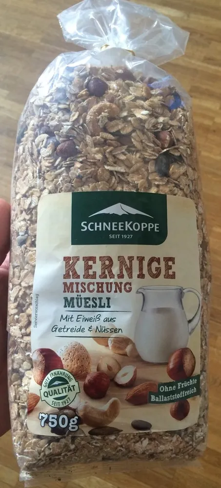 Kernige Mischung Müesli
