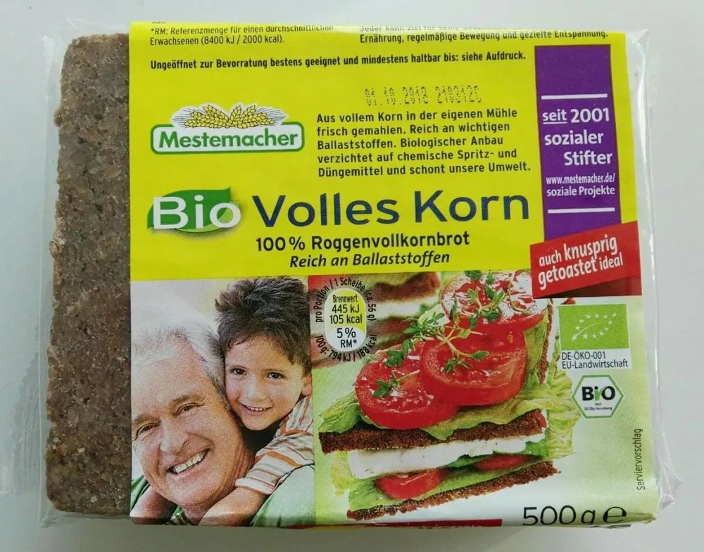 Roggenvollkornbrot