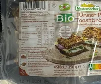 Bio Hafer-Toastbrotchen pur