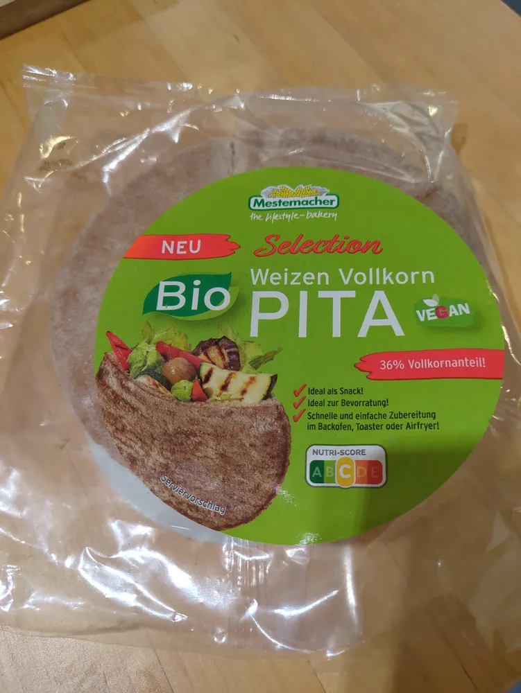 Selection Weizen Vollkorn Bio PITA