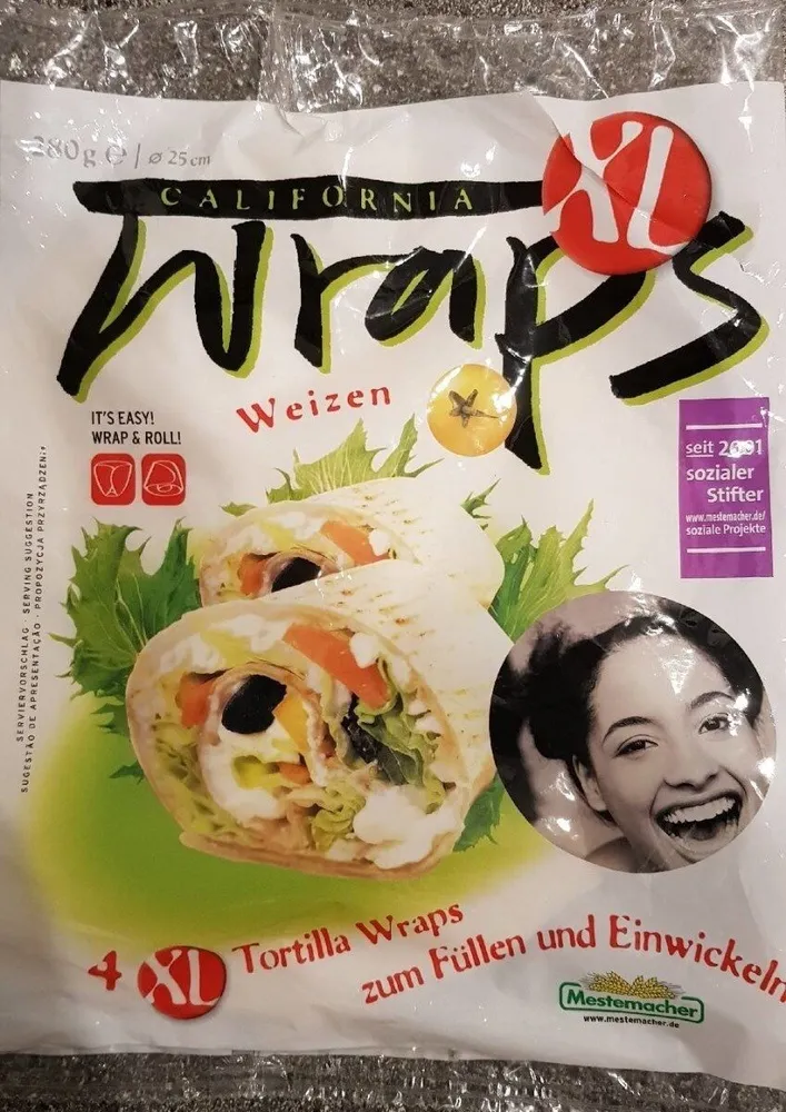 1 stück Wraps Tortilla