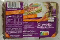 Eiweiß-Toastbrötchen