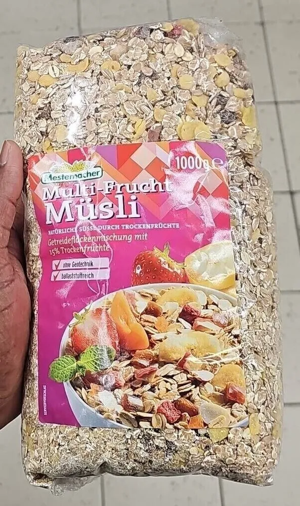 Multi fruit muesli