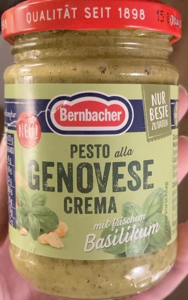 pesto alla genovese crema