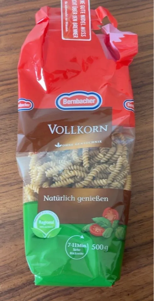 Vollkorn Nudeln