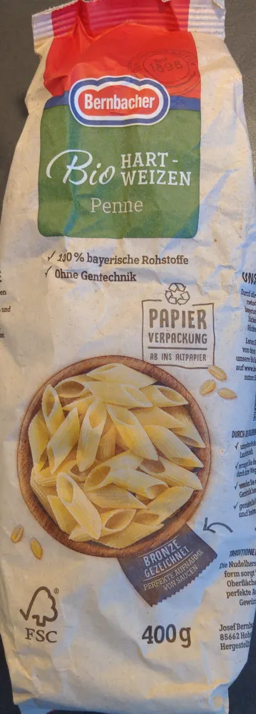 Bio Hartweizen Penne