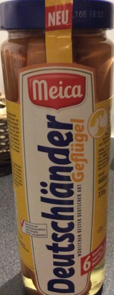 Deutschländer Geflügel wurst