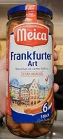 Würstchen Frankfurter Art