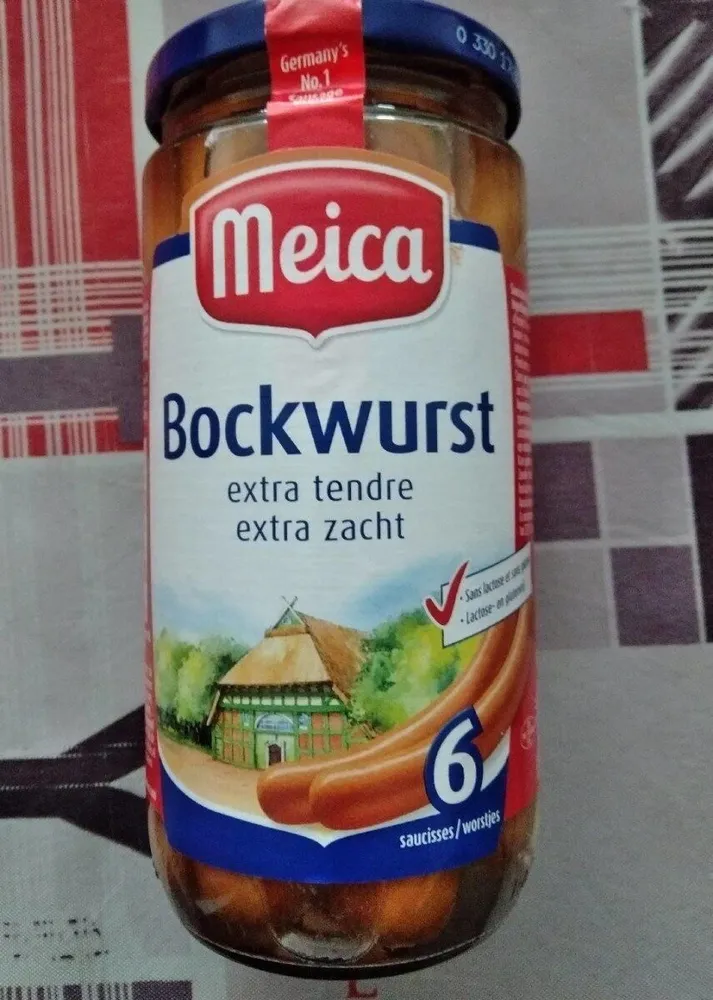 Bockwurst extra tendre