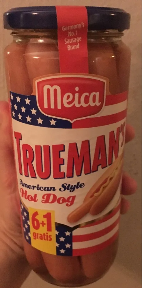 Trueman's american style hot dog
