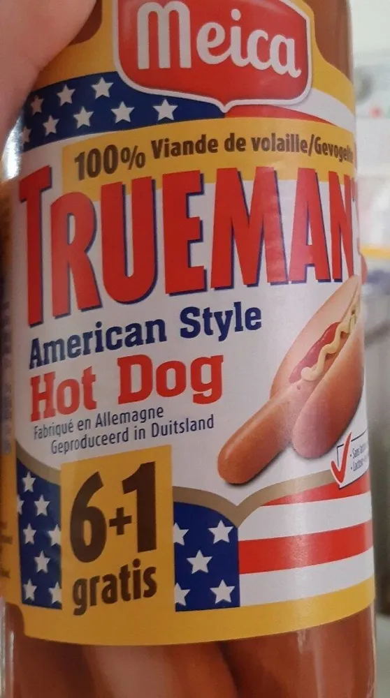 Trueman's american style hotdog