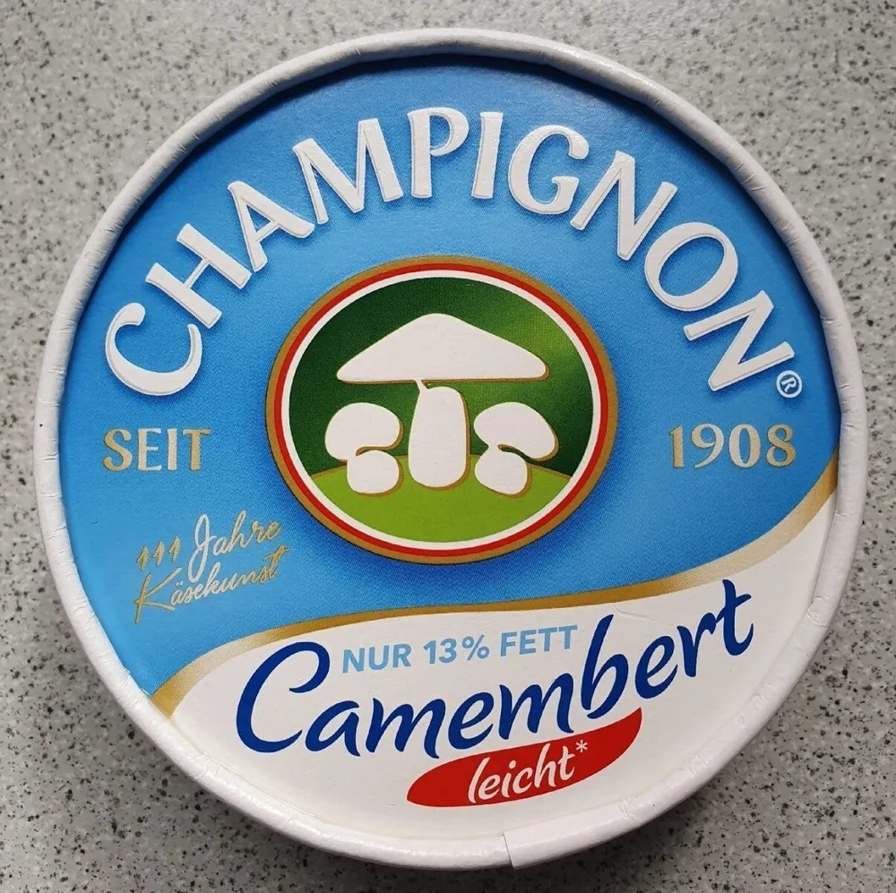 Champignon Camembert leicht