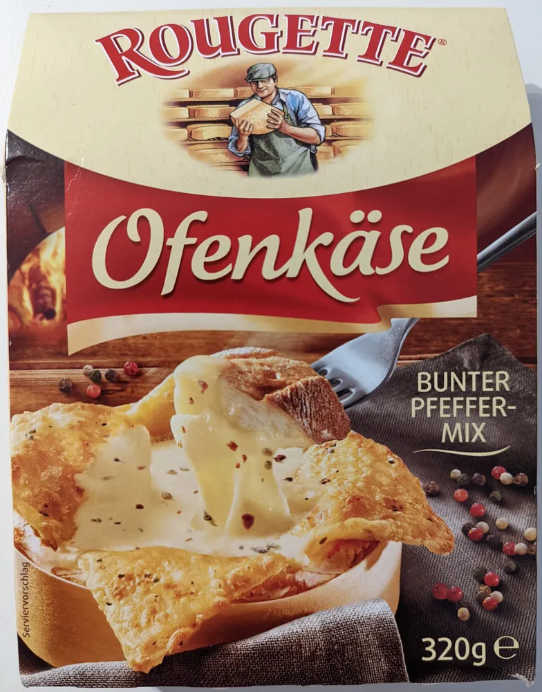 Ofenkäse bunter Pfeffer mix