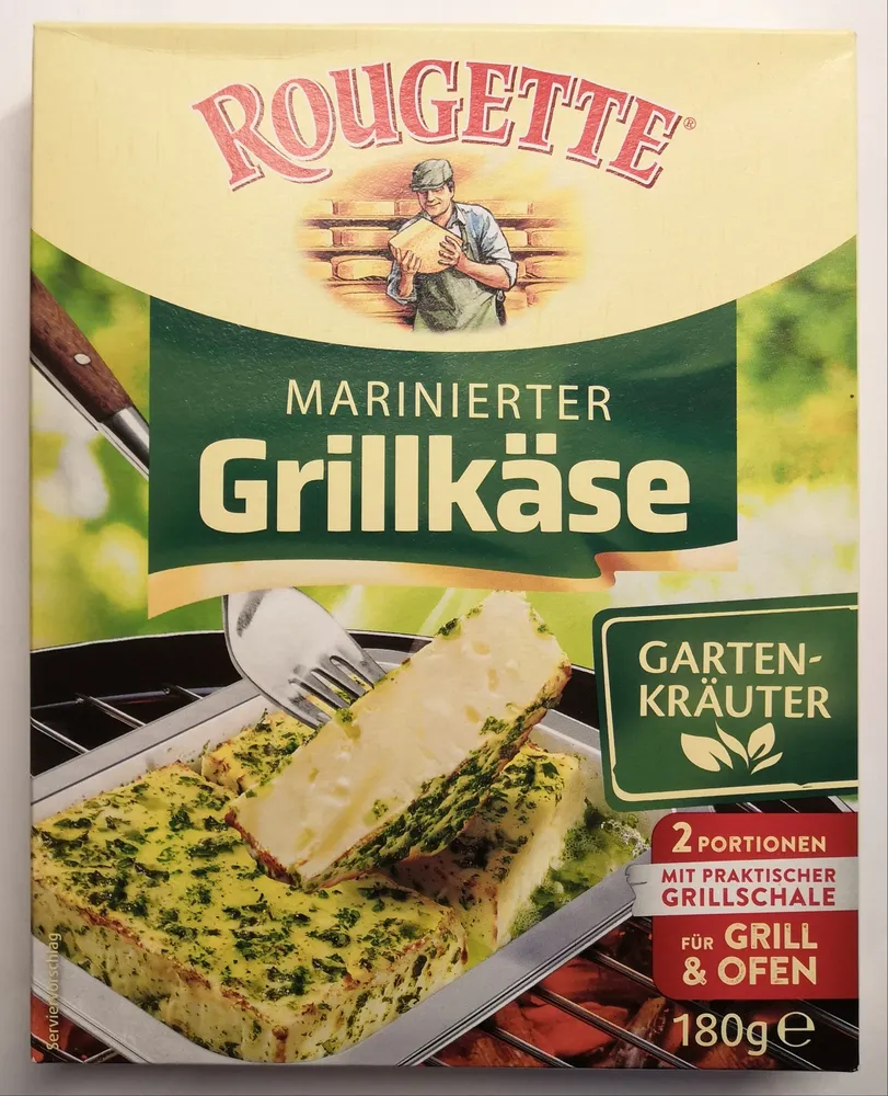 Grillkäse Gartenkräuter