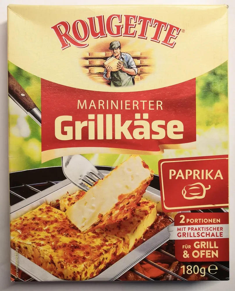 Marinierter Grillkäse Paprika