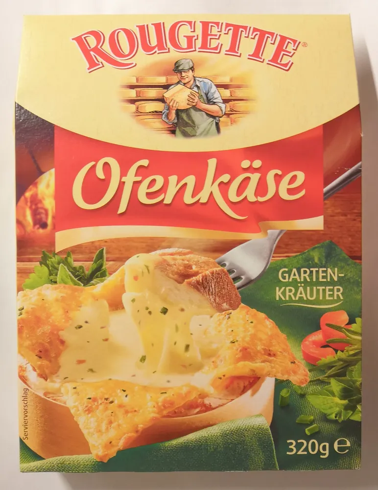 Ofenkäse Gartenkräuter