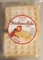 Frischeiwaffeln mit Dekorpuder
