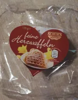 Feine Herzwaffeln