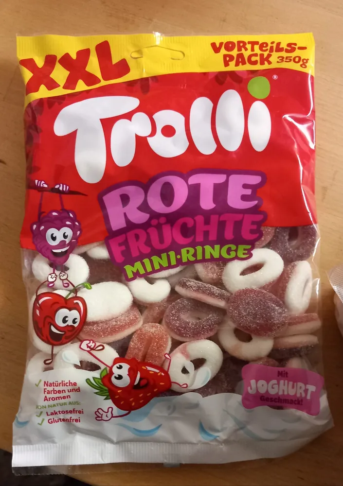 Rote Früchte Miniringe