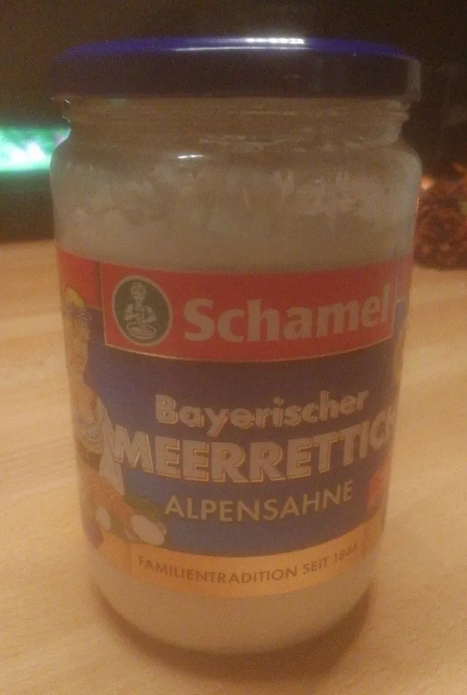 Meerrettich alpensahne
