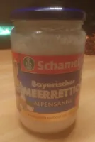 Meerrettich alpensahne