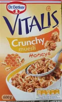 Vitalis Crunchy müesli honeys