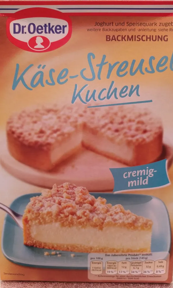 Käse-Streusel Kuchen