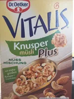 Vitalis knusper Müsli plus