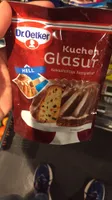 Cocoa-flavored icing