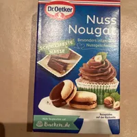 Nuss-Nougat, schnittfeste Masse