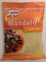 Mandeln, gemahlen