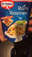 Raisins au rhum