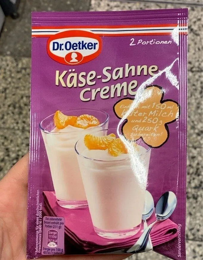 Käse-Sahne-Creme