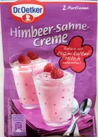 Himbeer-Sahne-Creme