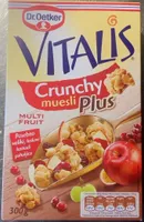 vitalis Crunchy müesli multi fruit