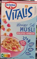 Vitalis Weniger süß Knusper Himbeere