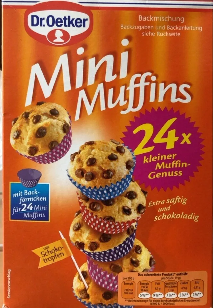 DR. Oetker Backmischung Mini Muffins