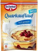Süsse Mahlzeit Quarkauflauf