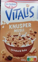 Vitalis Knusper Schoko+Keks