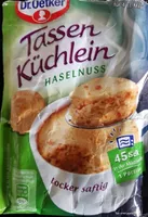 Tassen Küchlein Haselnuss