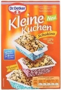 Kleine Kuchen Schokino, Backmischung