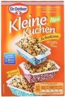 Kleine Kuchen Schokino, Backmischung