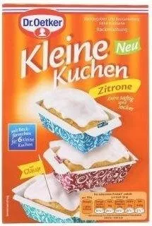 Dr. Oetker Kleine Kuchen Zitrone