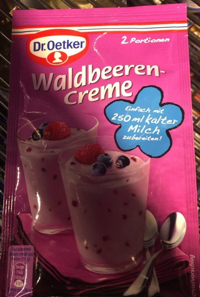 Waldbeeren-Creme