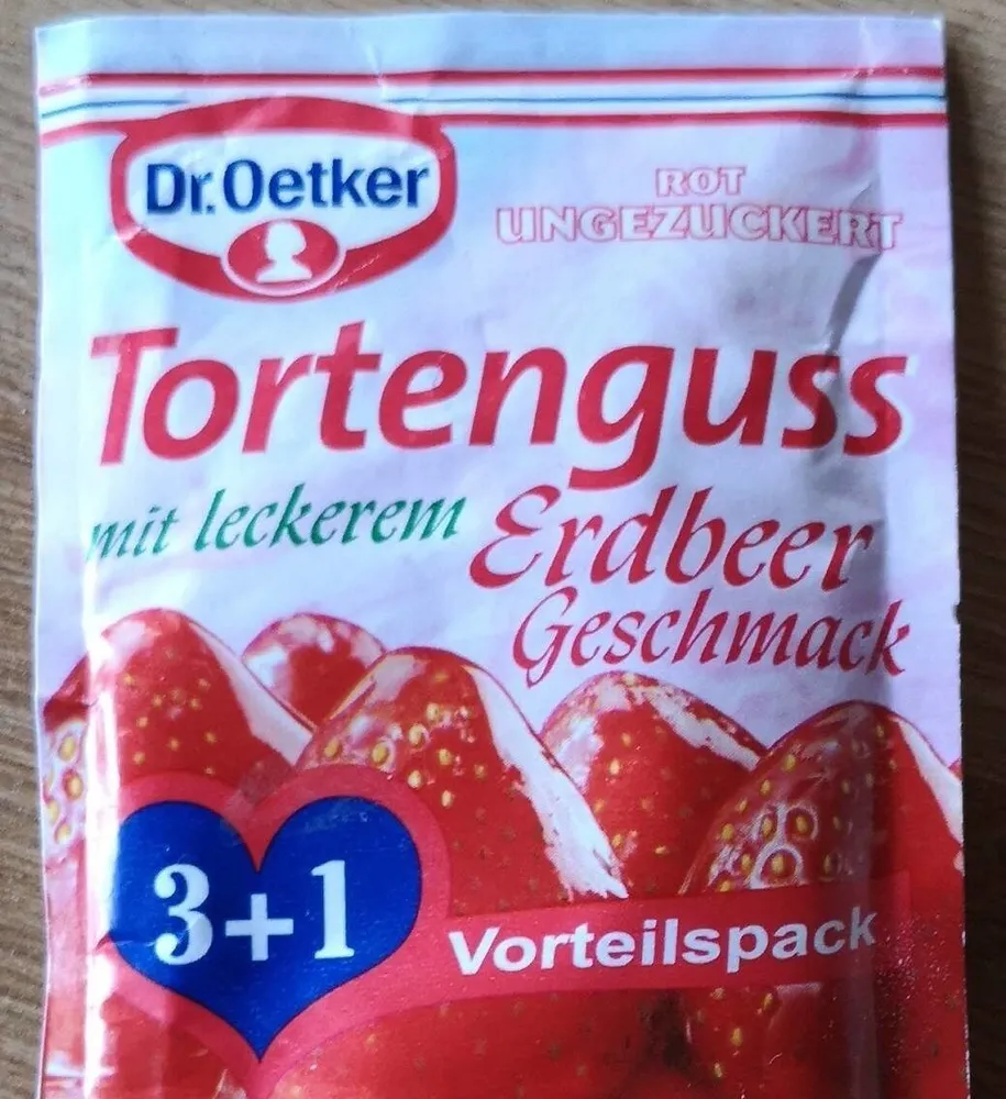 Torten Guss Erdbeer