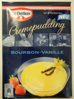 Cremepudding bourbon-vanille