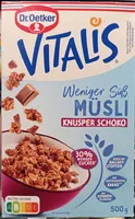 Knusper Schoko Weniger Süß