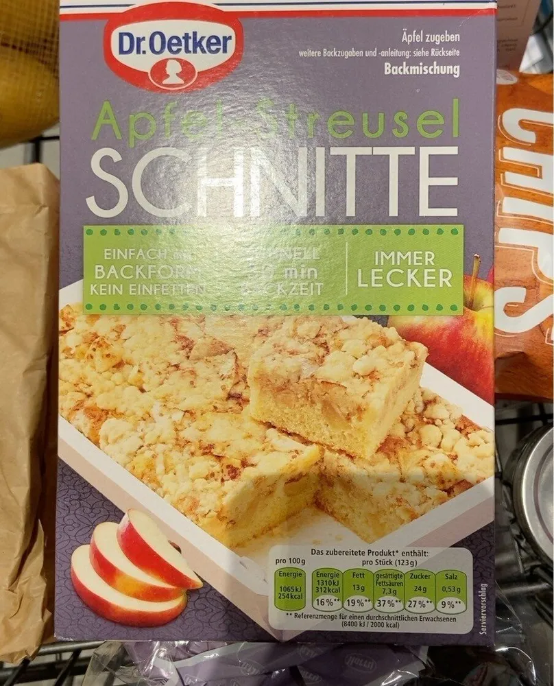 Apfel-Streusel Schnitte