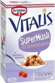 Vitalis Supermüsli -30% Kohlenhydrate